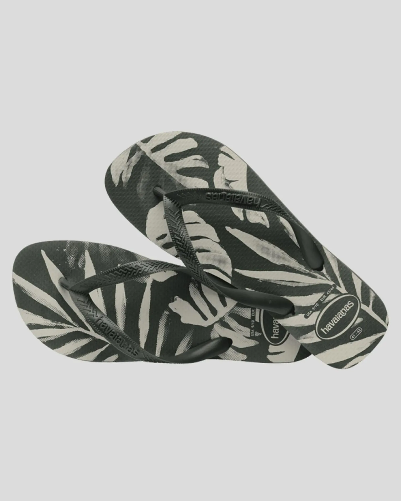 Havaianas Top Aloha Thongs Green Olive/green Olive Best