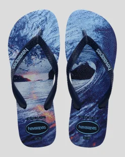 Havaianas Top Hype Thongs Navy/navy/lavander Blue