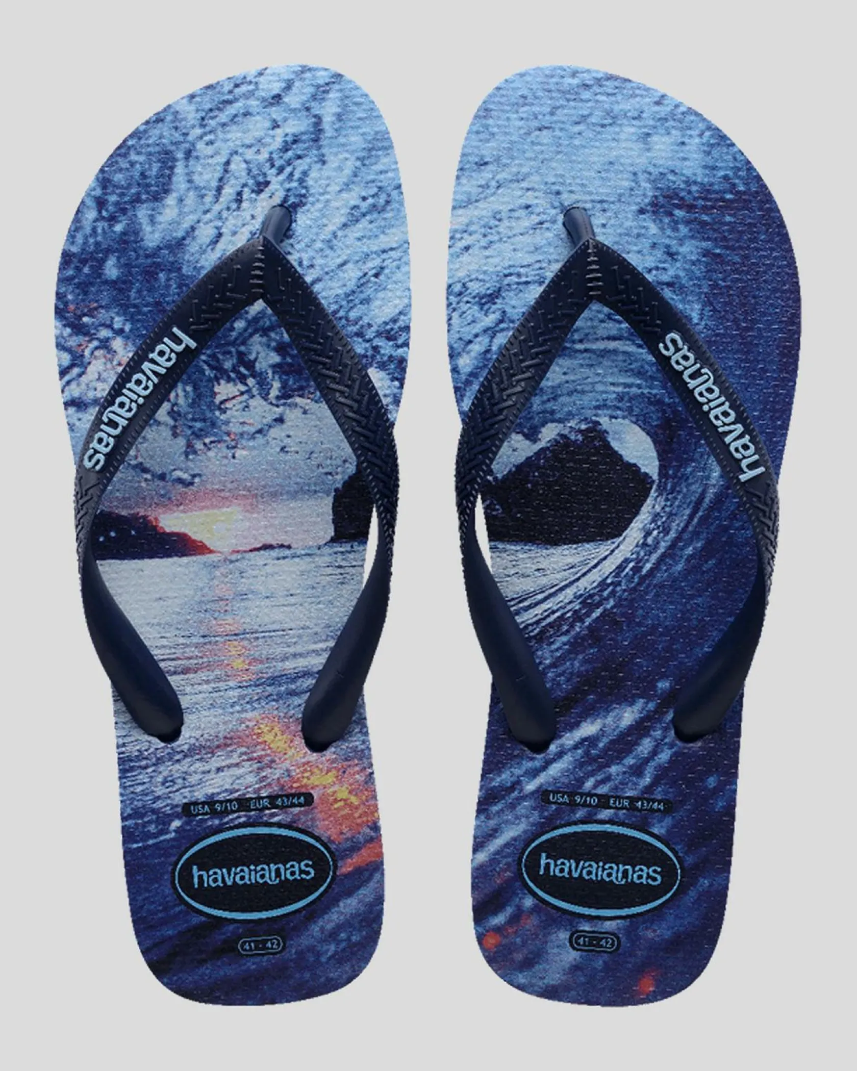 Havaianas Top Hype Thongs Navy/navy/lavander Blue