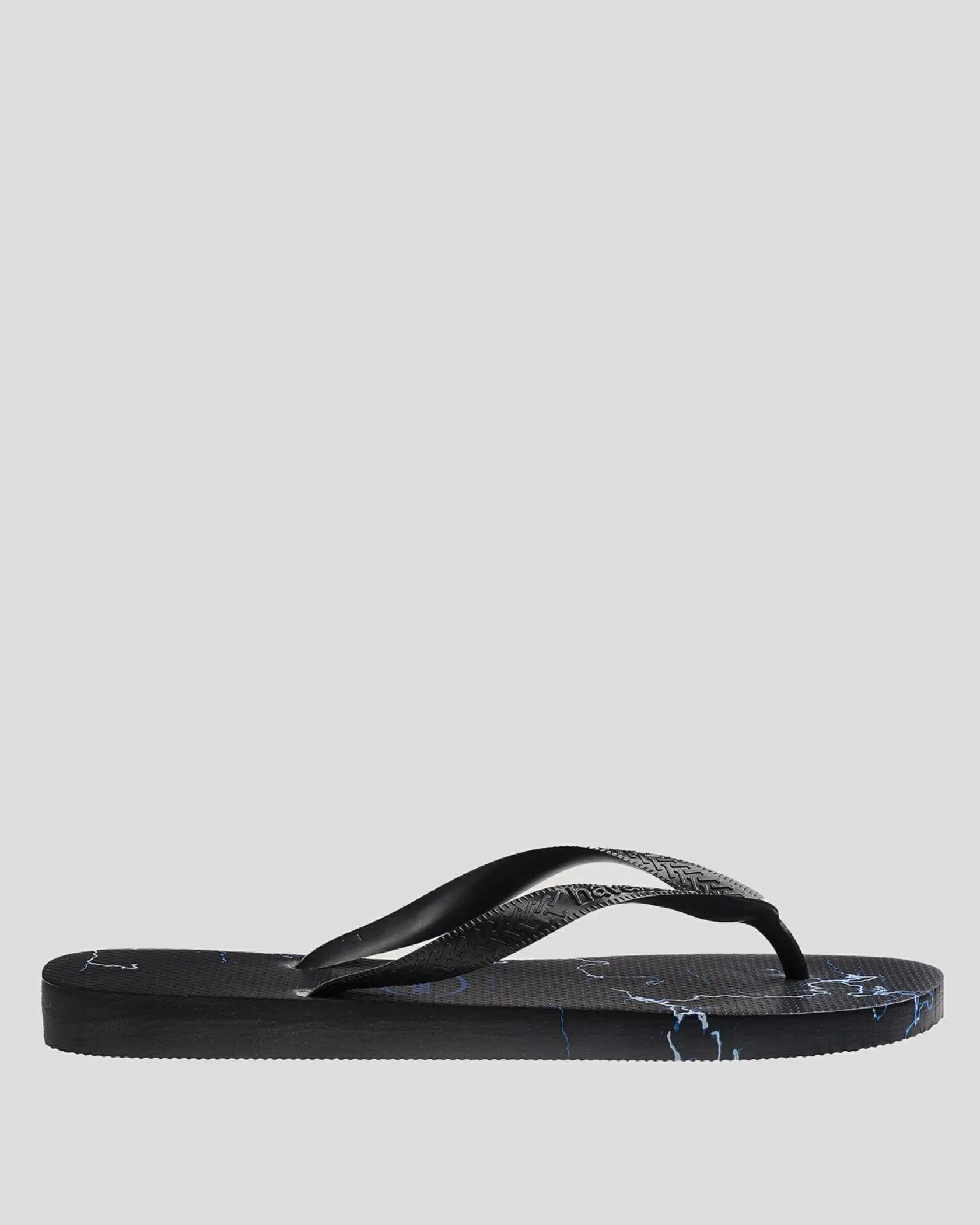 Havaianas Top Lightning Thongs Black/blue Outlet
