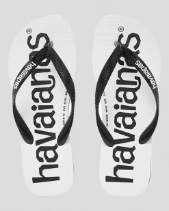 Havaianas Top Logo Mania Thongs Black/black Outlet