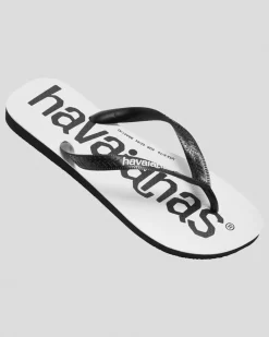 Havaianas Top Logo Mania Thongs Black/black Outlet