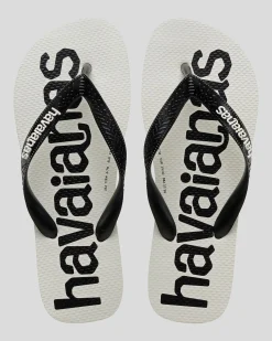 Havaianas Top Logomania 2 Thongs White/black/white Best