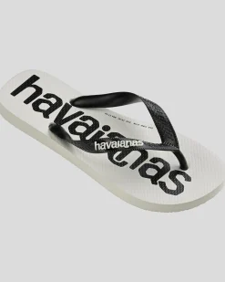 Havaianas Top Logomania 2 Thongs White/black/white Best