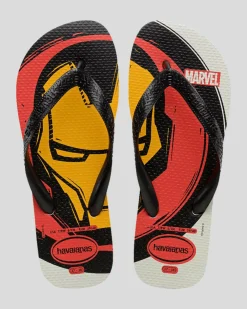 Havaianas Top Marvel Iron Man Thongs Picket Fence