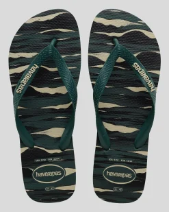 Havaianas Top Thongs Pantanal Green New