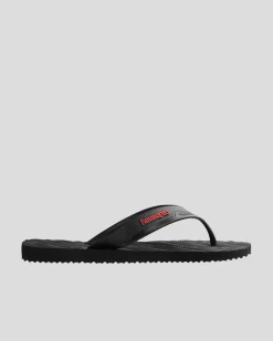 Havaianas Track Waves Thongs Black Best