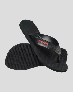 Havaianas Track Waves Thongs Black Best