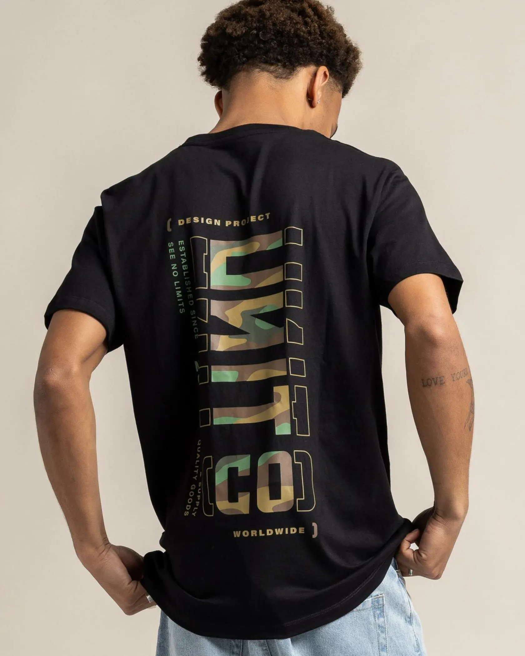 Unit Trap T-Shirt Black Clearance