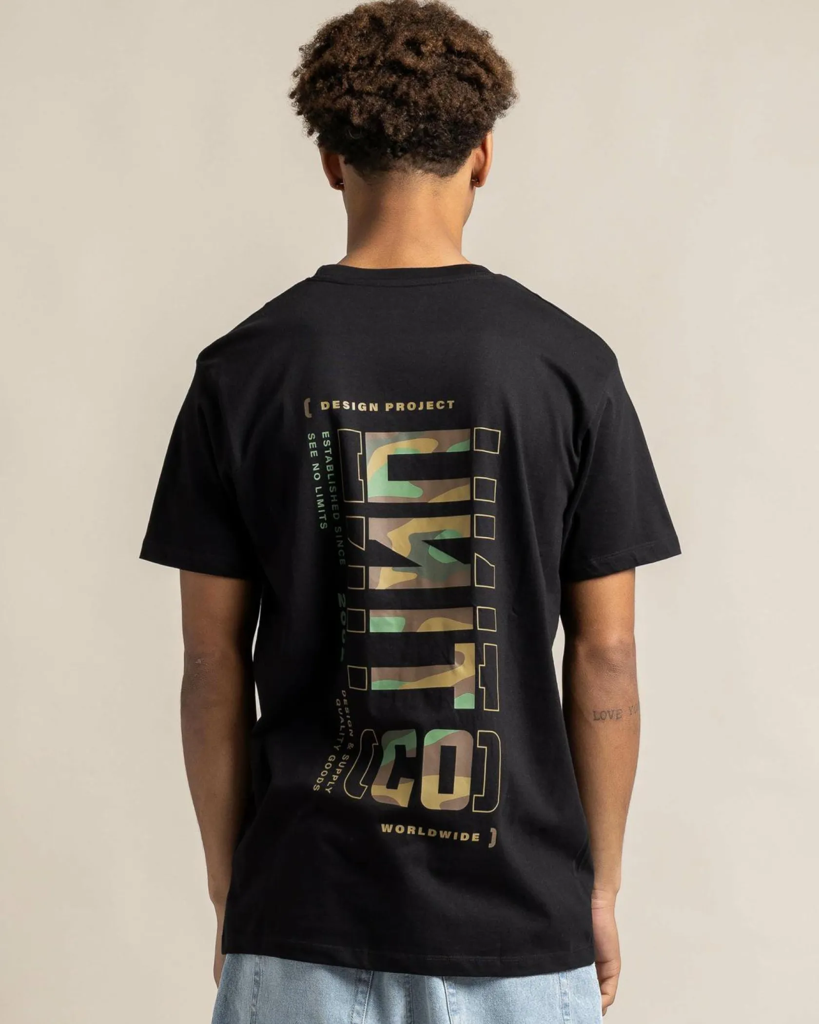 Unit Trap T-Shirt Black Clearance