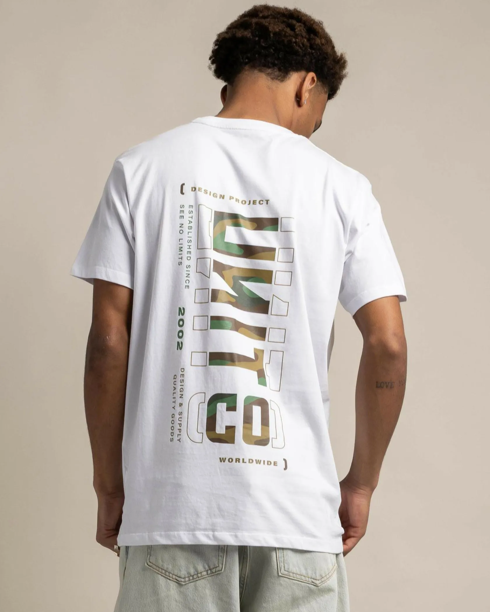 Unit Trap T-Shirt White New