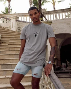Lucid Trapper Denim Walk Shorts Lt Blue Best