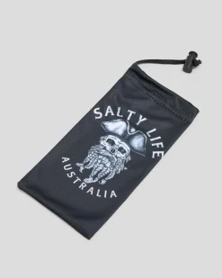 Salty Life Treaty Sunglasses Soft Case Black Hot