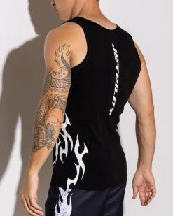 Jetpilot Tribal Singlet Black Outlet