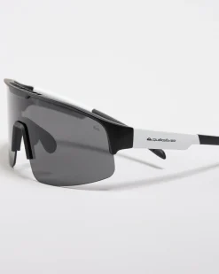 Quiksilver Tropic Tracker Sunglasses Black/ Smoke Solid Hot