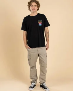Jacks Tropics T-Shirt Black Discount