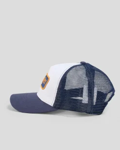 Wrangler Trucker Cap Vintage Navy Sale