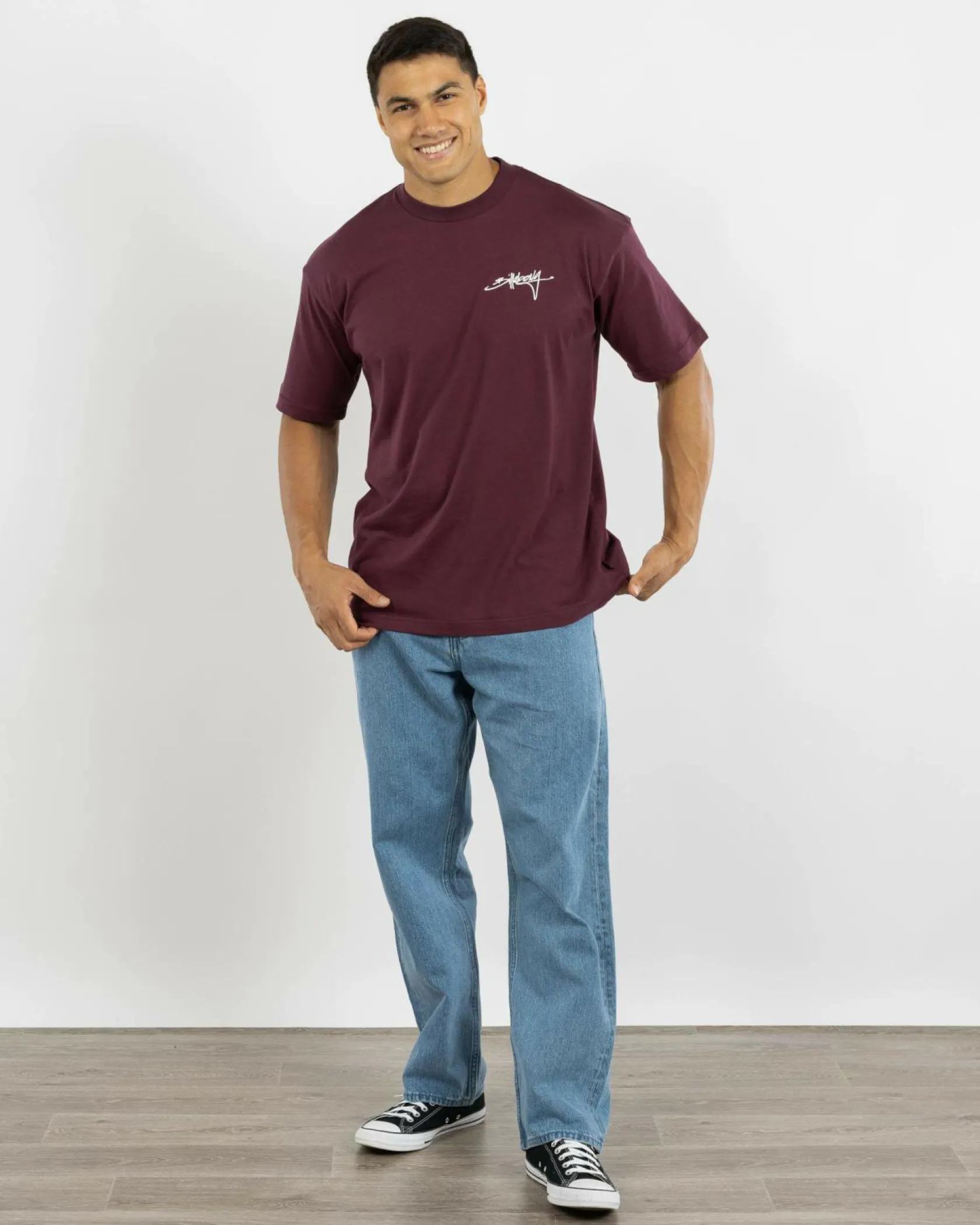 Billabong Trucker OG T-Shirt Plum Hot