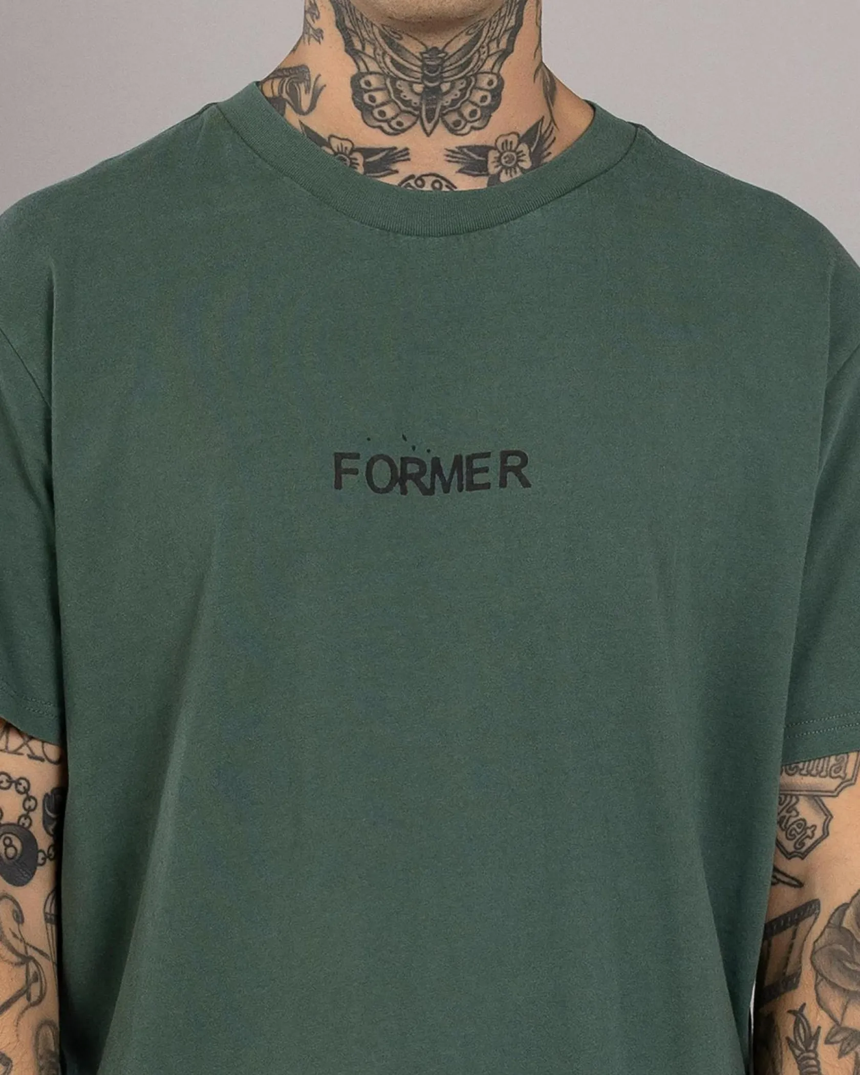 Former Trusted T-Shirt Washed Green Clearance