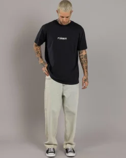 Former Trusted T-Shirt Washed Black Hot