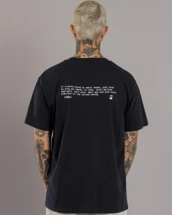 Former Trusted T-Shirt Washed Black Hot