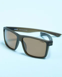 Liive Tuban Polarised Sunglasses Polar Xtal Army Hot