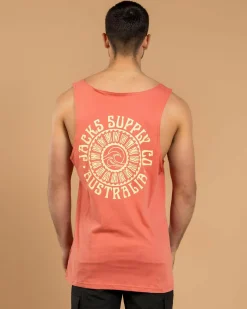 Jacks Tundra Singlet Coral New