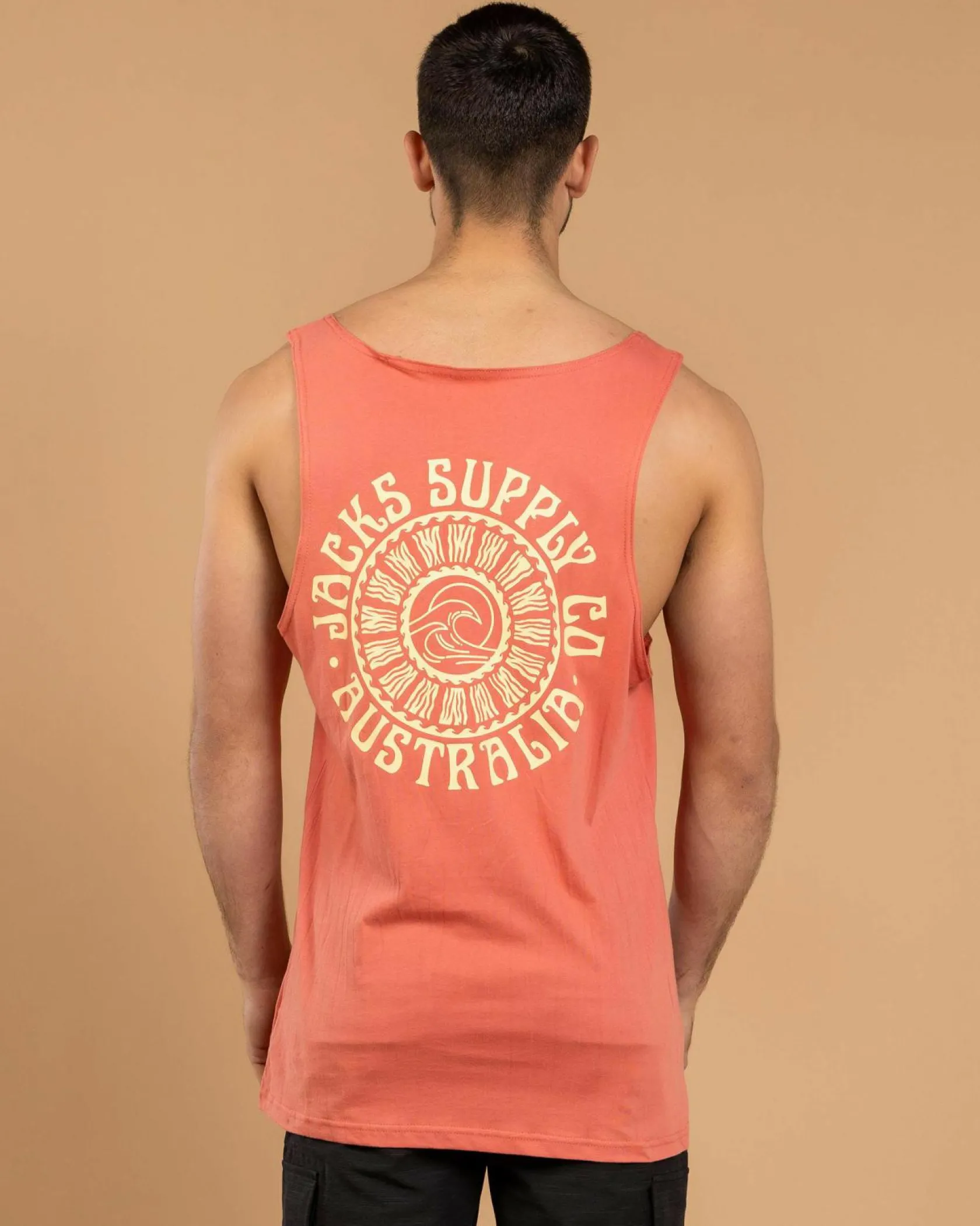 Jacks Tundra Singlet Coral New
