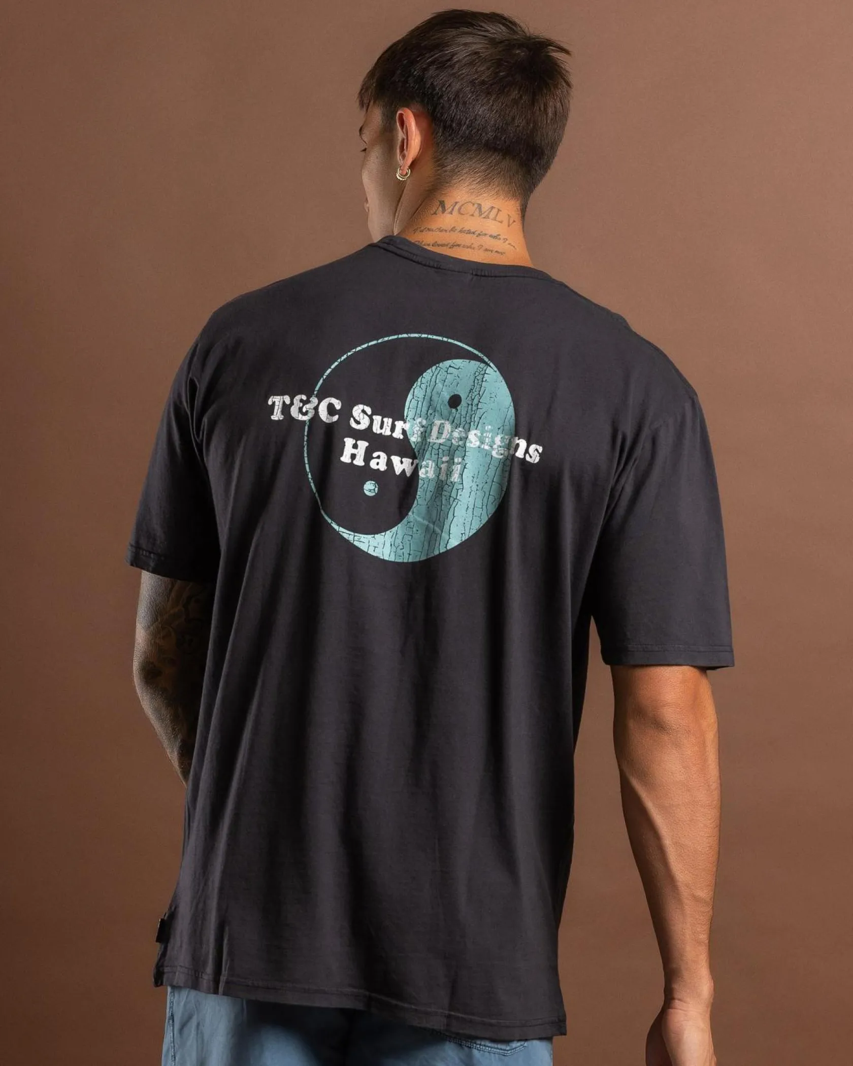 Town & Country Surf Designs Twilight T-Shirt Washed Black Clearance