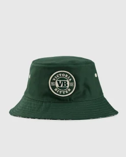 Victor Bravo's Uncan-ny 2.0 Reversible Bucket Hat Green Clearance