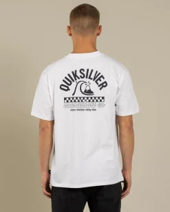 Quiksilver Under The Lip T-Shirt White Hot