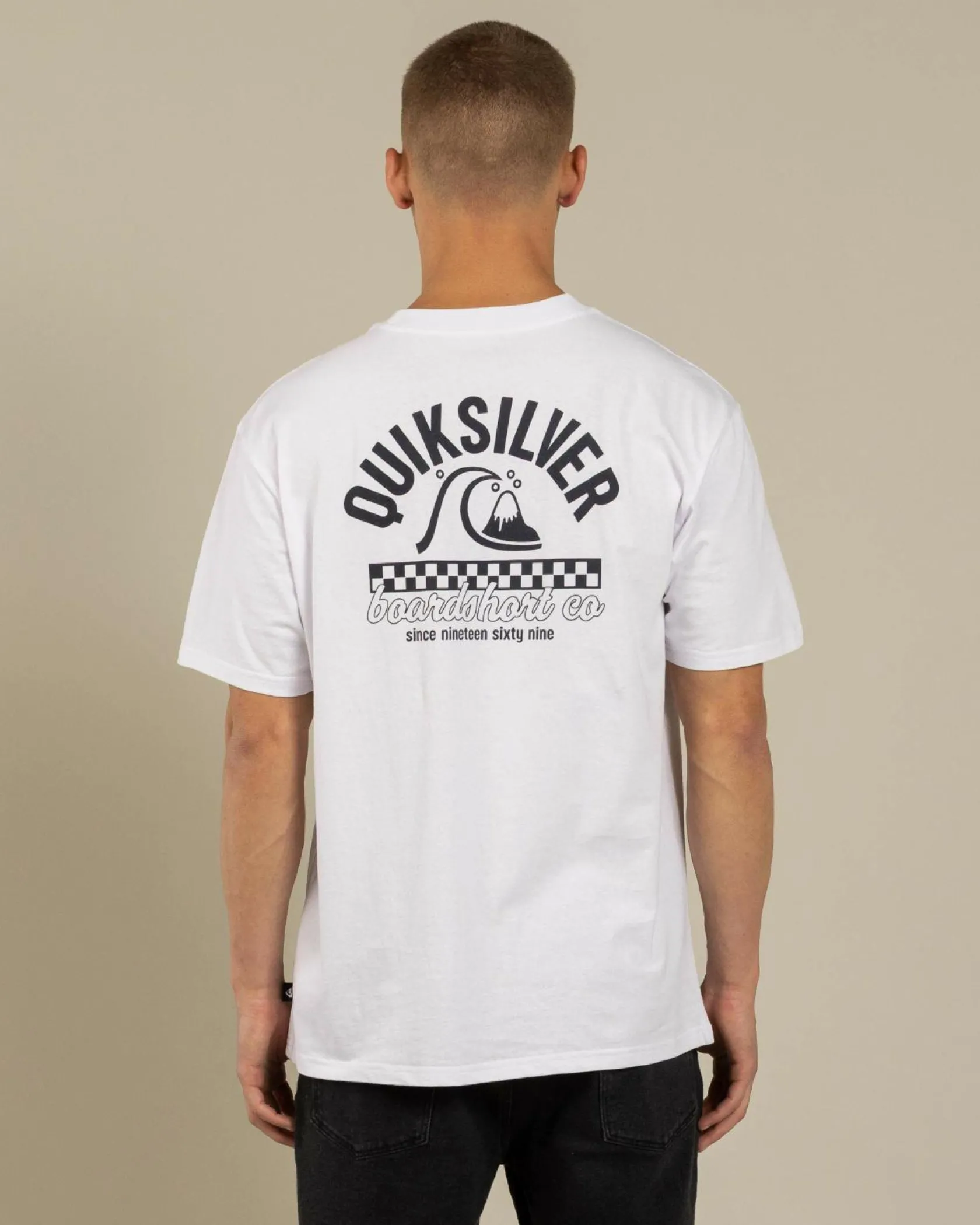 Quiksilver Under The Lip T-Shirt White Hot