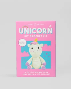 Get It Now Unicorn DIY Crochet Kit Pink Discount