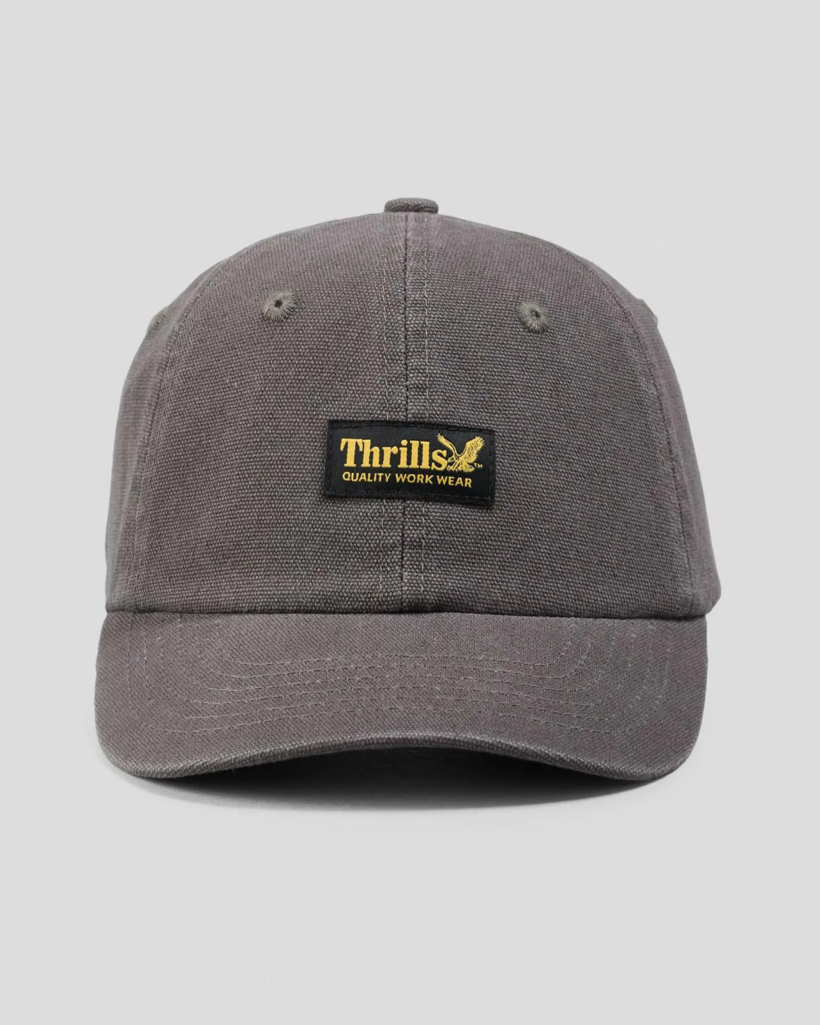 Thrills Union 6 Panel Cap Charcoal Rose Sale