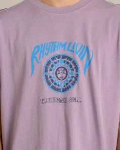Rhythm Universal Sound T-Shirt Plum Discount