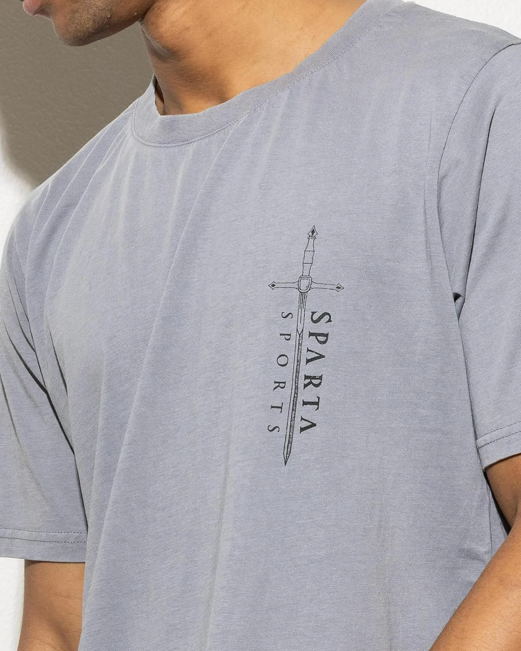 Sparta Unveil T-Shirt Lt Grey Acid Outlet