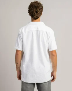Skylark Unwind Short Sleeve Shirt White