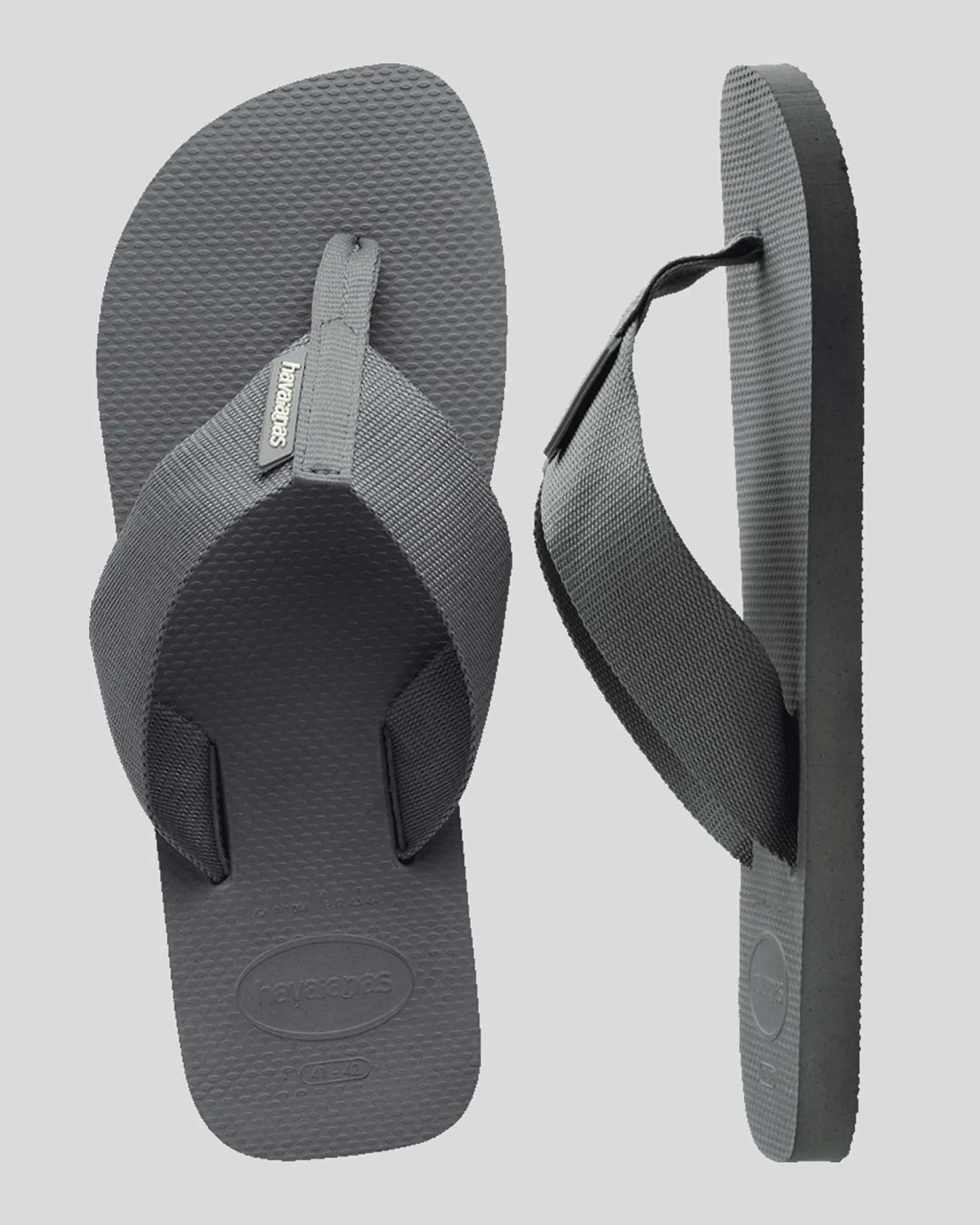 Havaianas Urban Basic Material Thongs Grey Steel