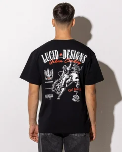 Lucid Urban Rodeo T-Shirt Black Outlet