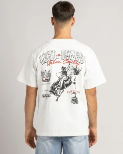 Lucid Urban Rodeo T-Shirt Cream Discount