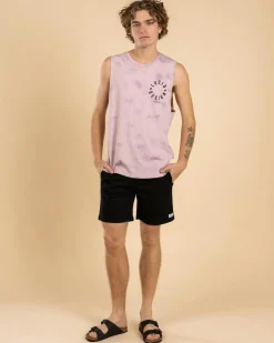 Lucid Urbane Elastic Waist Shorts Black Online