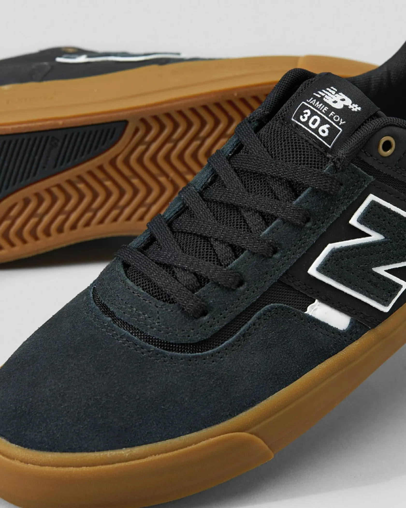 New Balance 306v1 Shoes Black/gum Sale