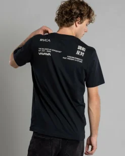 RVCA VA 3 T-Shirt Black Online