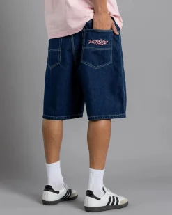 Worship Supplies Vanity Big Dawg Jean Shorts Bpm Blue Best