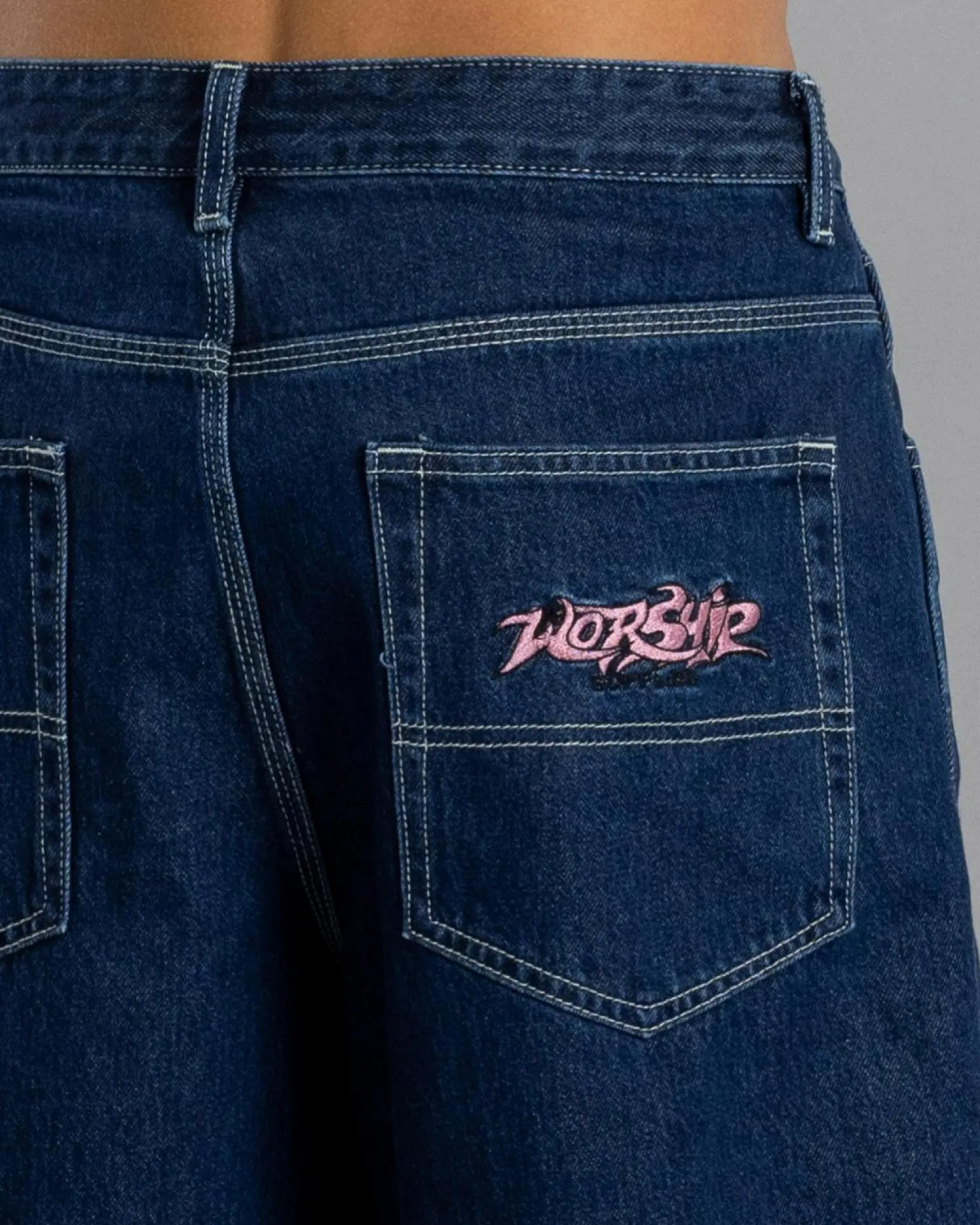 Worship Supplies Vanity Big Dawg Jean Shorts Bpm Blue Best