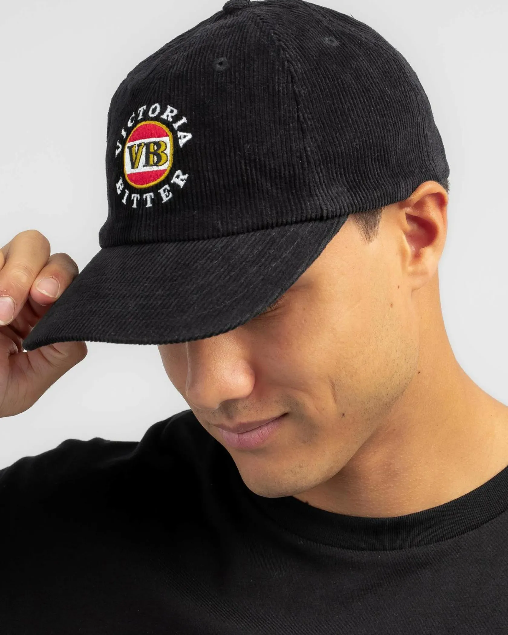 Victoria Bitter VB Big Cord Cap Black Best