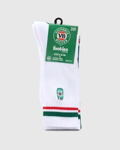 FOOT-IES VB Tinie Sneaker Sock White/forest Hot
