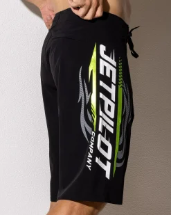 Jetpilot Velocity Board Shorts Black/green