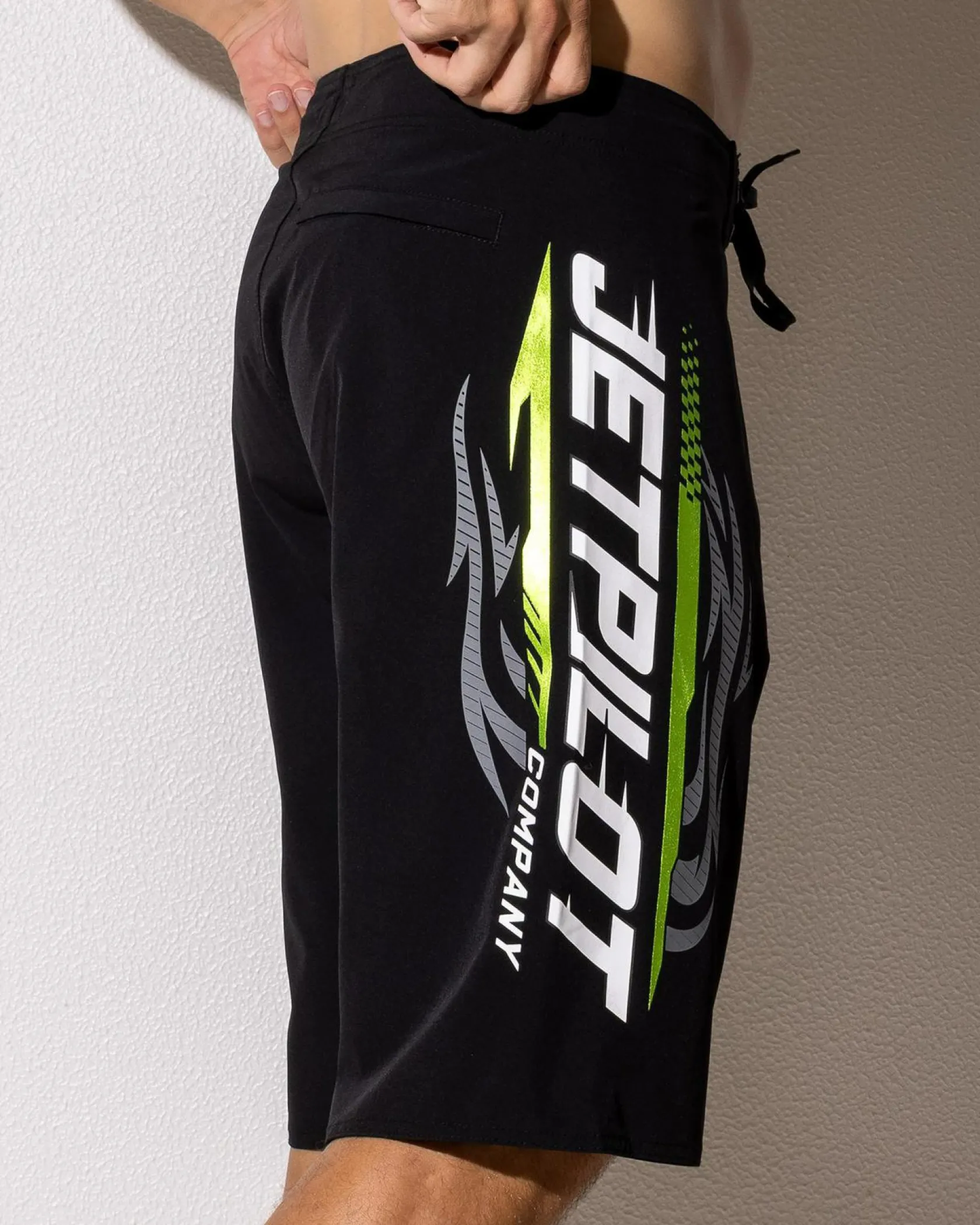Jetpilot Velocity Board Shorts Black/green