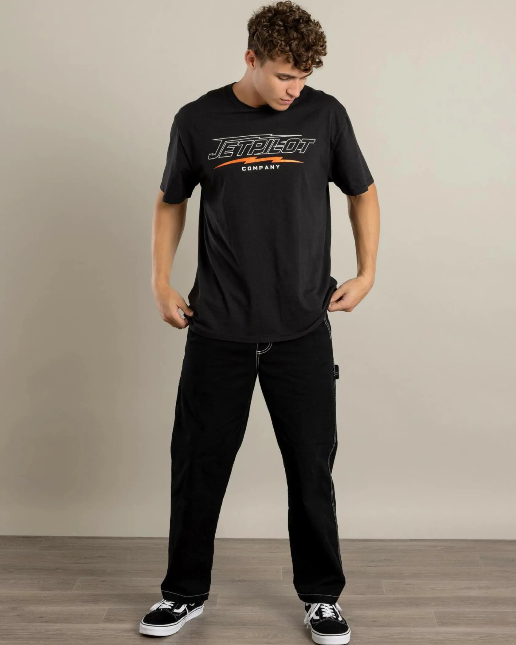 Jetpilot Velocity T-Shirt Black